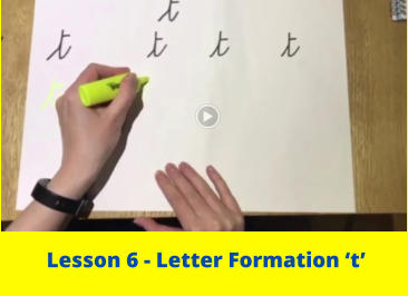 Lesson 6 - Letter Formation ‘t’