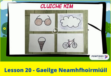 Lesson 20 - Gaeilge Neamhfhoirmiúil