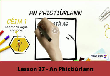Lesson 27 - An Phictiúrlann