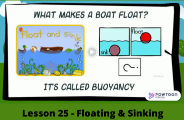 Lesson 25 - Floating & Sinking
